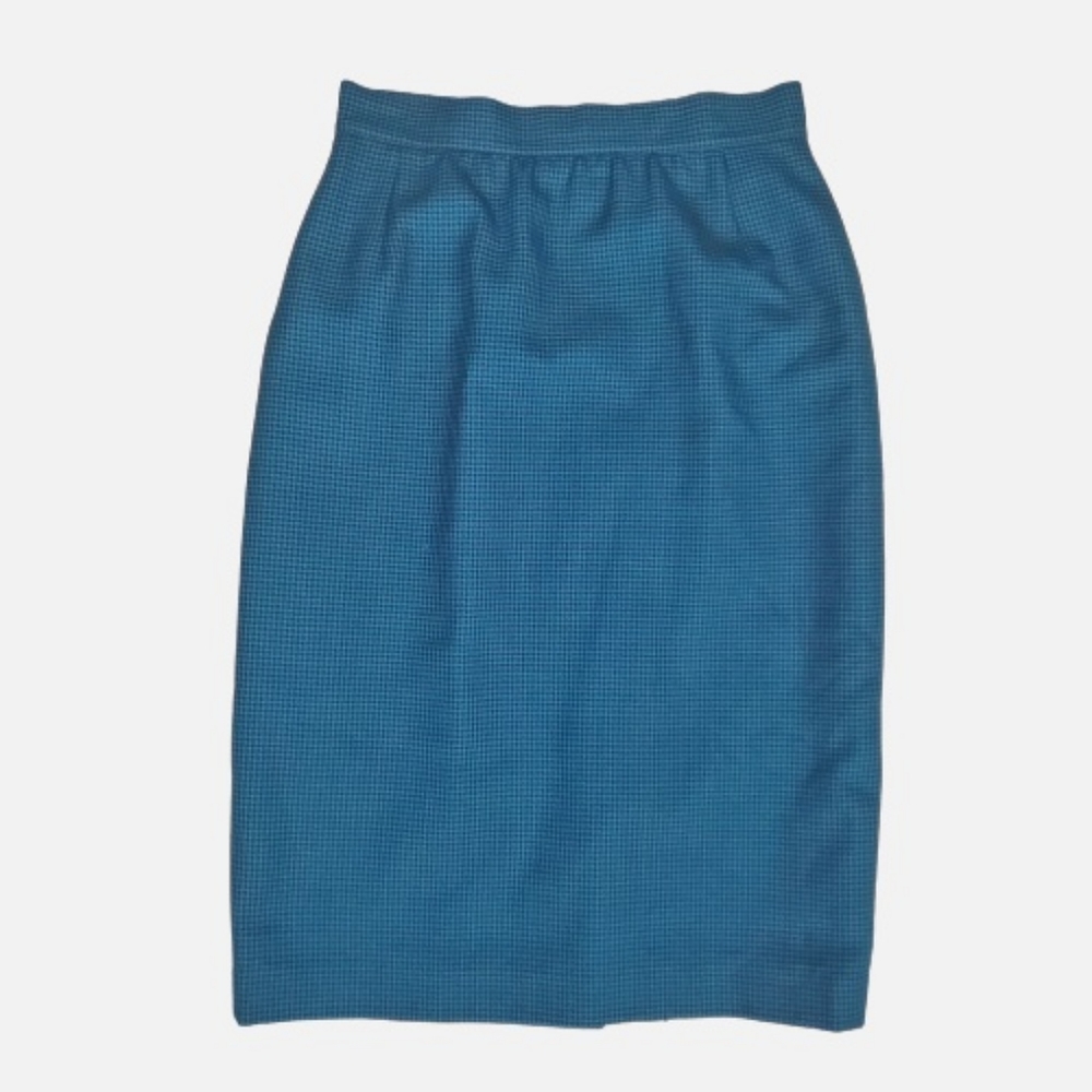Mr. Jax Skirt Pencil Wool Plaid Size 8P